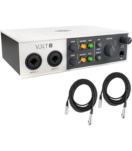 Universal Audio Volt 276 Studio Pack, White : Amazon.in: Musical